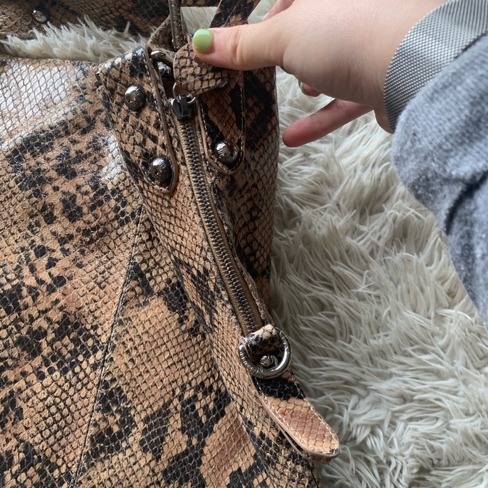 Stuart Weitzman Snakeprint Bag - image 3